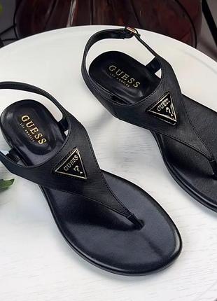 Босоніжки чорні guess оригінал