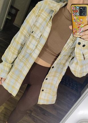 Рубашка в клетку 4