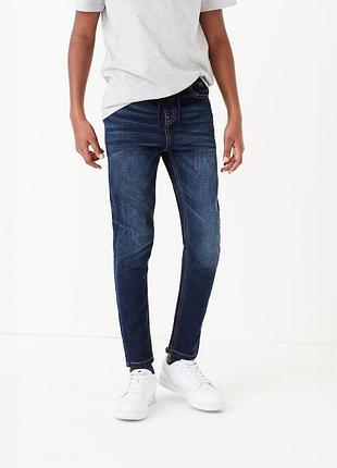 Джинсы подростковые next для парня скинни 170 см синие