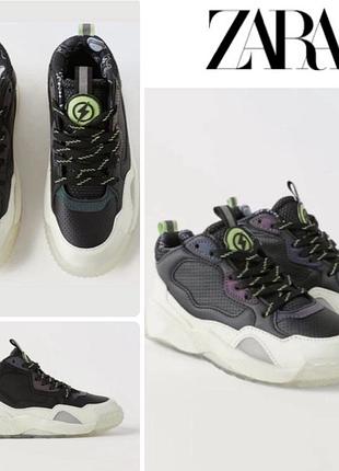 Кросівки/хайтопи zara на підлітка. іспанія.