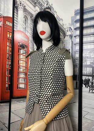 De rotterdam
made by circuit bedrijfskleding жакет блуза безрукавка в горошек