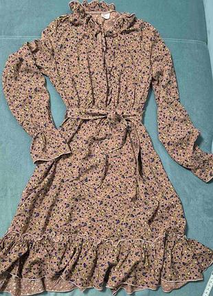 Стильна бавовняна сукня в ідеальному стані 156-158