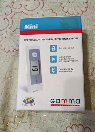 Глюкометр gamma mini