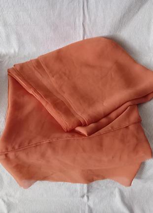 Отрез шелк-шифон натуральный