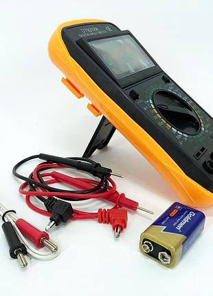 Мультиметр цифровой digital dt-9208a универсальный, мультиметр для дома, красивый мультиметр