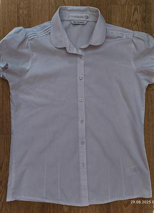 Белая блузка на девочку