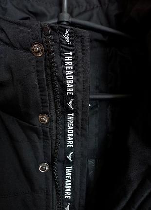 Куртка черного цвета threadbare 6