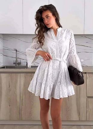 Сукня міні біла