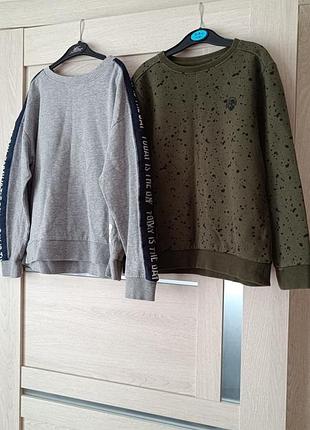 Кофта на осень next/cool club на мальчика 9 лет 134 см