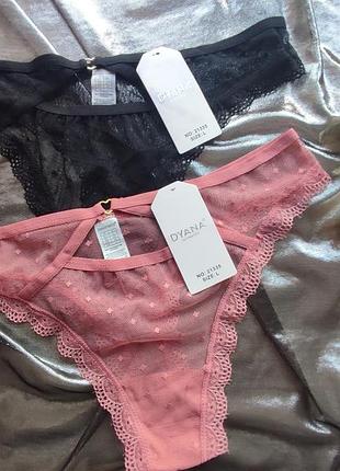 Трусики стринги кружевные