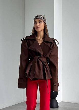 Тренч на підкладці 3