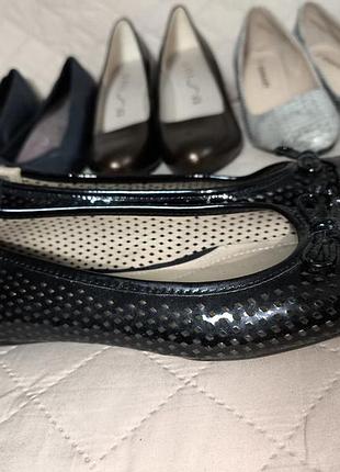 Geox respira 895 38p лакированные балетки