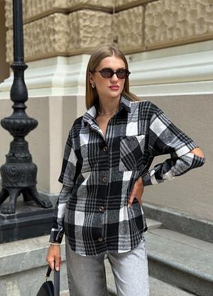 Рубашка в клетку 42-48р