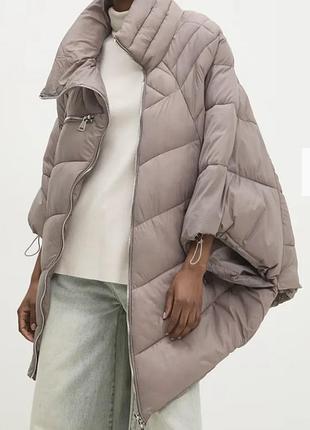 Пуховик куртка пончо