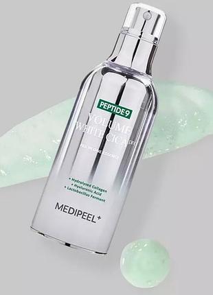 Осветляющая кислородная эссенция для лица с центеллой medipeel peptide 9 volume white cica essence pro, 100 мл