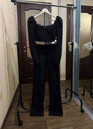 Костюм  висока посадка