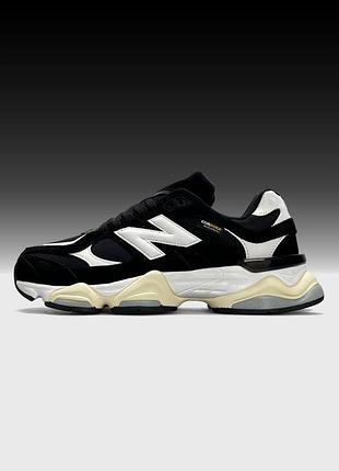 New balance 9060 cordura gtx black white beige. артикул owl-a4640