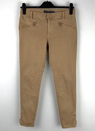 Жіночі штани з вставками на блискавці з кишенями ralph lauren sport розмір 28 м