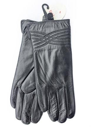 Жіночі рукавички з натуральної шкіри маленькі w001s1