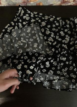 Спідниця шорти з віскози