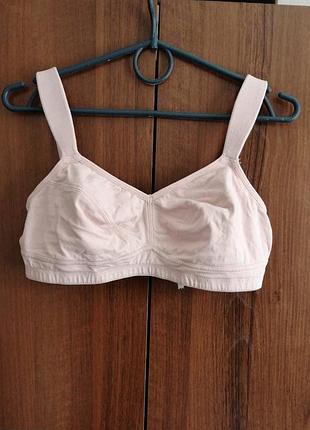 Бавовняний бюстгальтер без кісточок м'яка чашка 80c