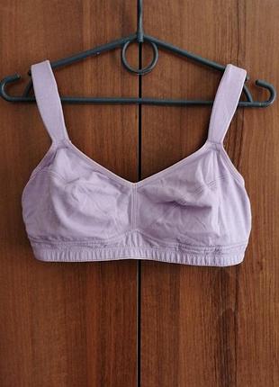 Бавовняний бюстгальтер без кісточок м'яка чашка 80c