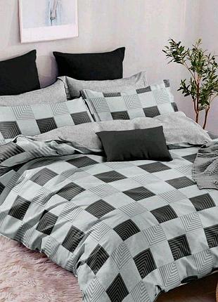 Комплект постельного белья полуторный 150×220 см бязь gold lux150309