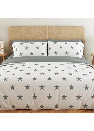 Комплект постельного белья теп "soft dreams" morning star grey, 70х70 семейный