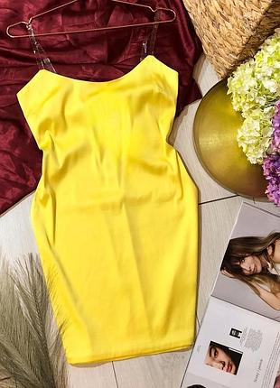 Жіноча лимонна сукня oh polly