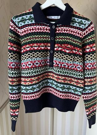 Пуловер жіночий zara, розмір s