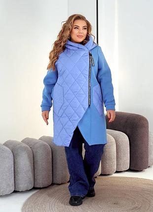 Жiночий стильний кардиган прямого крою.тёплый женский кардиган с капюшоном