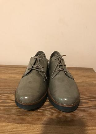 Жіночі туфлі черевички лакові 39