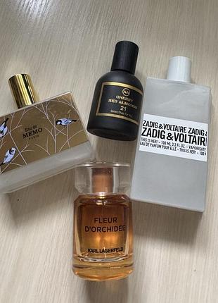 Парфуми memo eau de memo fleur d orchidee zadig voltaire cherry red almonds