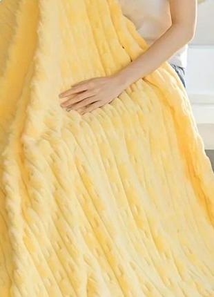 Рушник банний жовтий