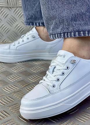 Крутые кроссовки! "bearpaw" натуральная кожа! 36 размер. стелька - 23 см.