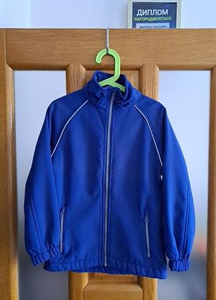 Куртка для мальчика, софтшел на флисе
