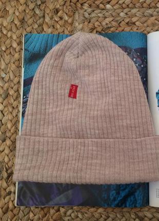 Суперская шапка big star оригінал, чорний ,меланж