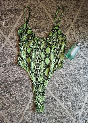 Спокусливе боді  в зміїний принт 🐍🔥 р.м
