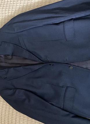 Пиджак отдельный мужской темносиний arber демисезон размер 182-104-92