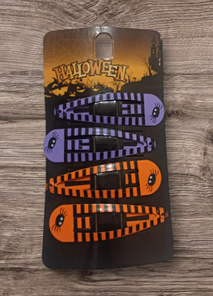 Заколки на хэллоуин one size разноцветный