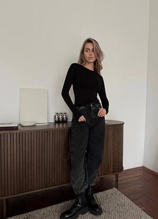 Базовий жіночий гольф лонг лонгслів