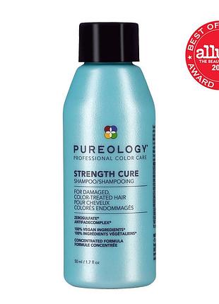 Шампунь для поврежденных волос pureology strength cure shampoo