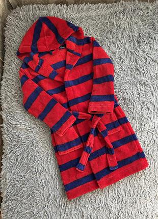 Теплий дитячий халат для мальчика 6 років
