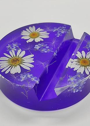 Держатель для телефона с настоящими цветами, уникальный подарок по любому поводу