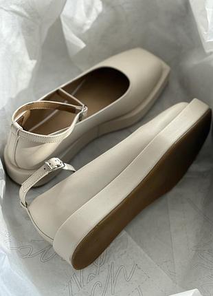 Туфлі з натуральної шкіри від teshoes