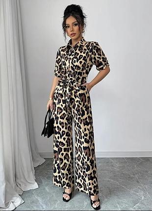 Комбінезон леопардовий