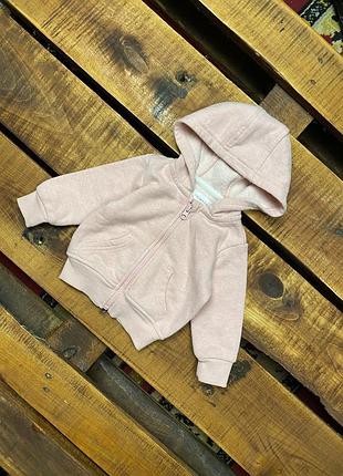 Детская кофта (худи, толстовка) primark (призрак 3-6 мес 62-68 см идеал оригинал розовая)