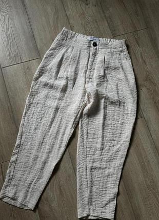 Брюки укорочение xs-s mng