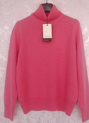 Новая 100% кашемир свитер водолазка гольф кашемировый