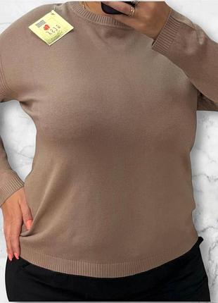 Женский свитер до 58 размера